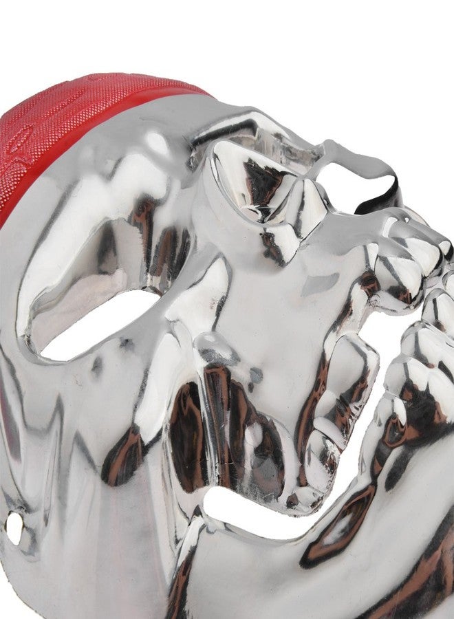 Futaba Pirate Halloween Skull Mask - Silver - Image 2